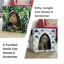 Load image into Gallery viewer, Mix &amp; Match Cardboard Cat Houses - Cat Box Classics

