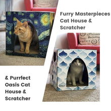 Load image into Gallery viewer, Mix &amp; Match Cardboard Cat Houses - Cat Box Classics
