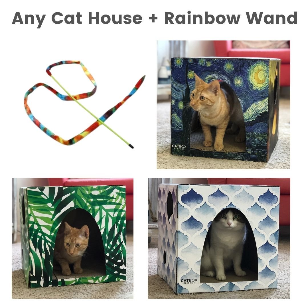 Cat shop play box