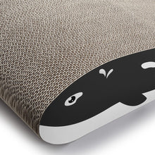 Load image into Gallery viewer, Whale Buddy Cardboard Cat Scratcher - Cat Box Classics
